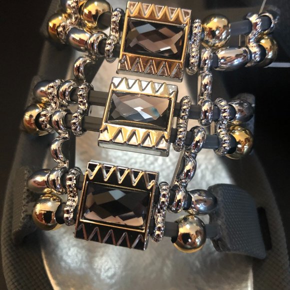 Grandco Sandals ~ Celeste ~ Grey Sole - Slide - Picture 2 of 3